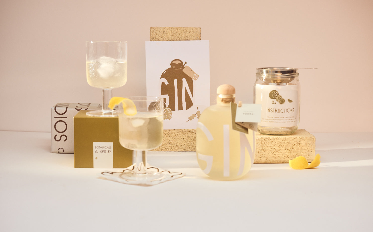 DO YOUR GIN | Kit Infusion D'alcool Pour Fabrication De Gin | Cadeaux  D'anniversaire | Cadeaux Sympas Pour Hommes & Femmes | Cadeau Pour Noël